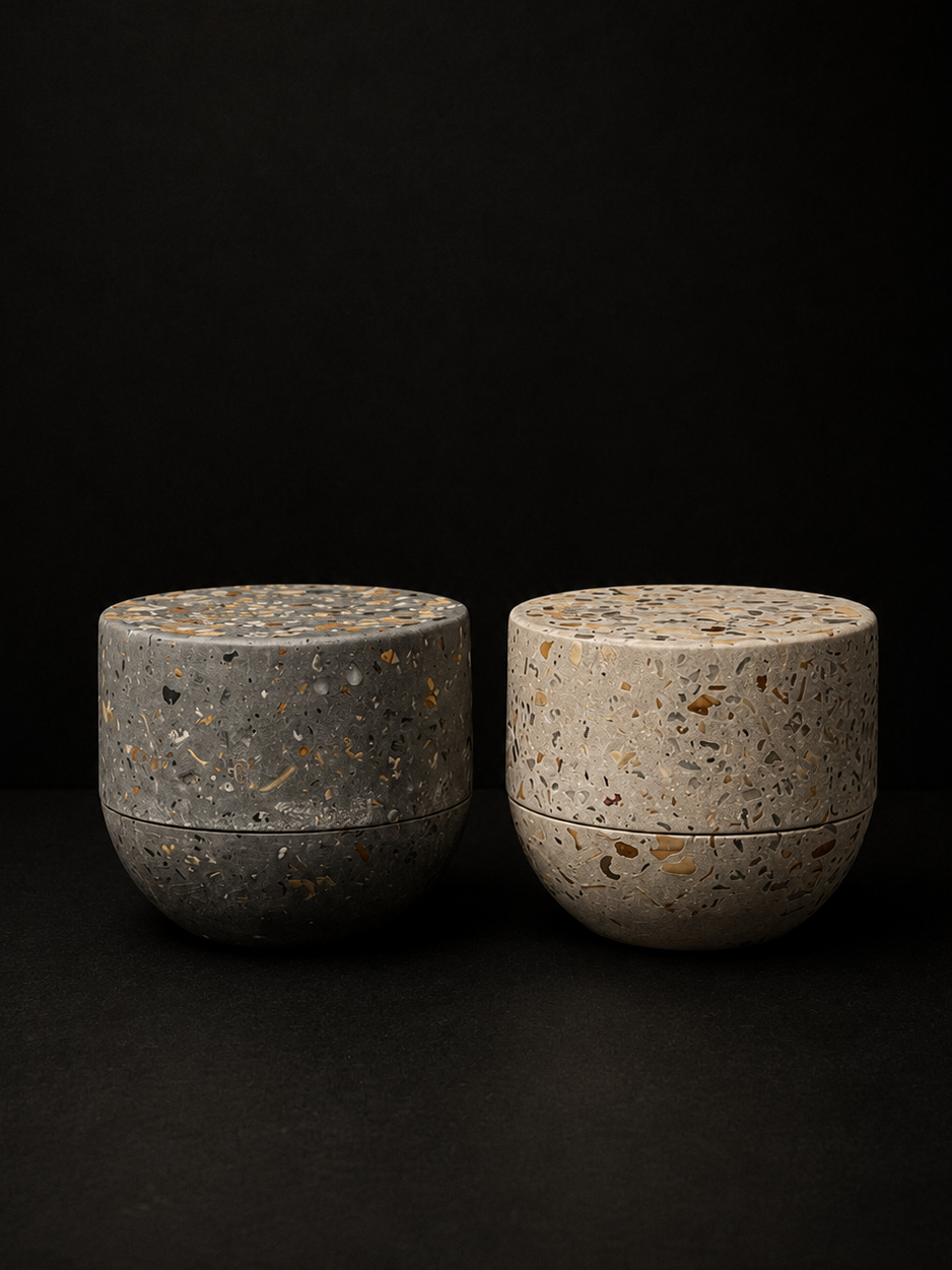 The Unwind Ritual Terrazzo  Incense Vessel